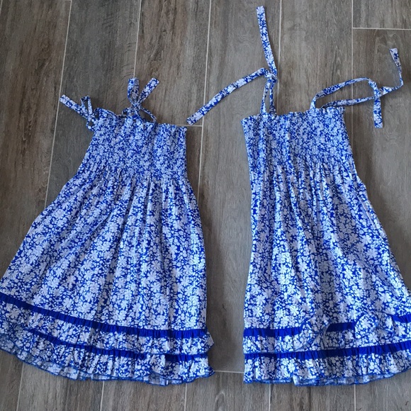 Two beautiful blue flowered dresses! - Picture 2 of 5